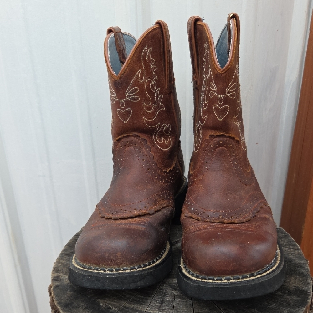 Fatbaby Brown Cowboy Boots